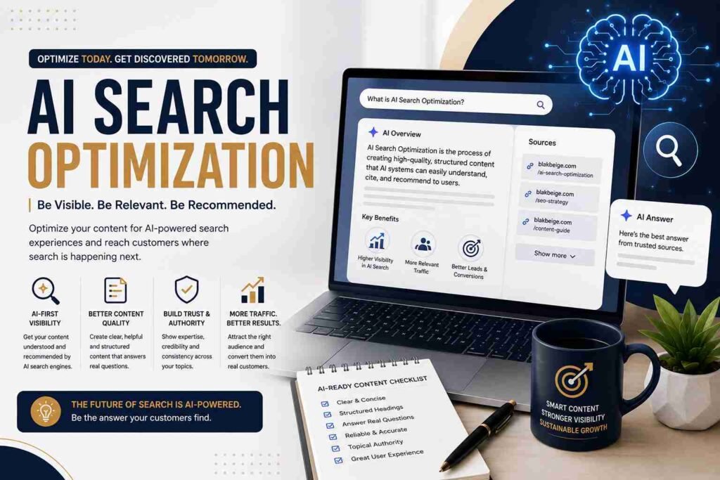 AI Search Optimization by BLAK BEIGE