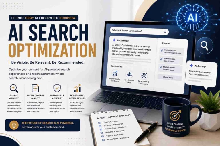 AI Search Optimization by BLAK BEIGE