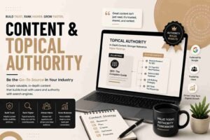 Content and Topical Authority by BLAK BEIGE