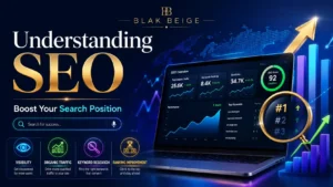 manual search engine positioning seo by BLAK BEIGE