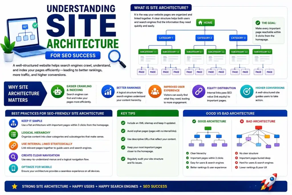 site architecture seo by BLAK BEIGE 