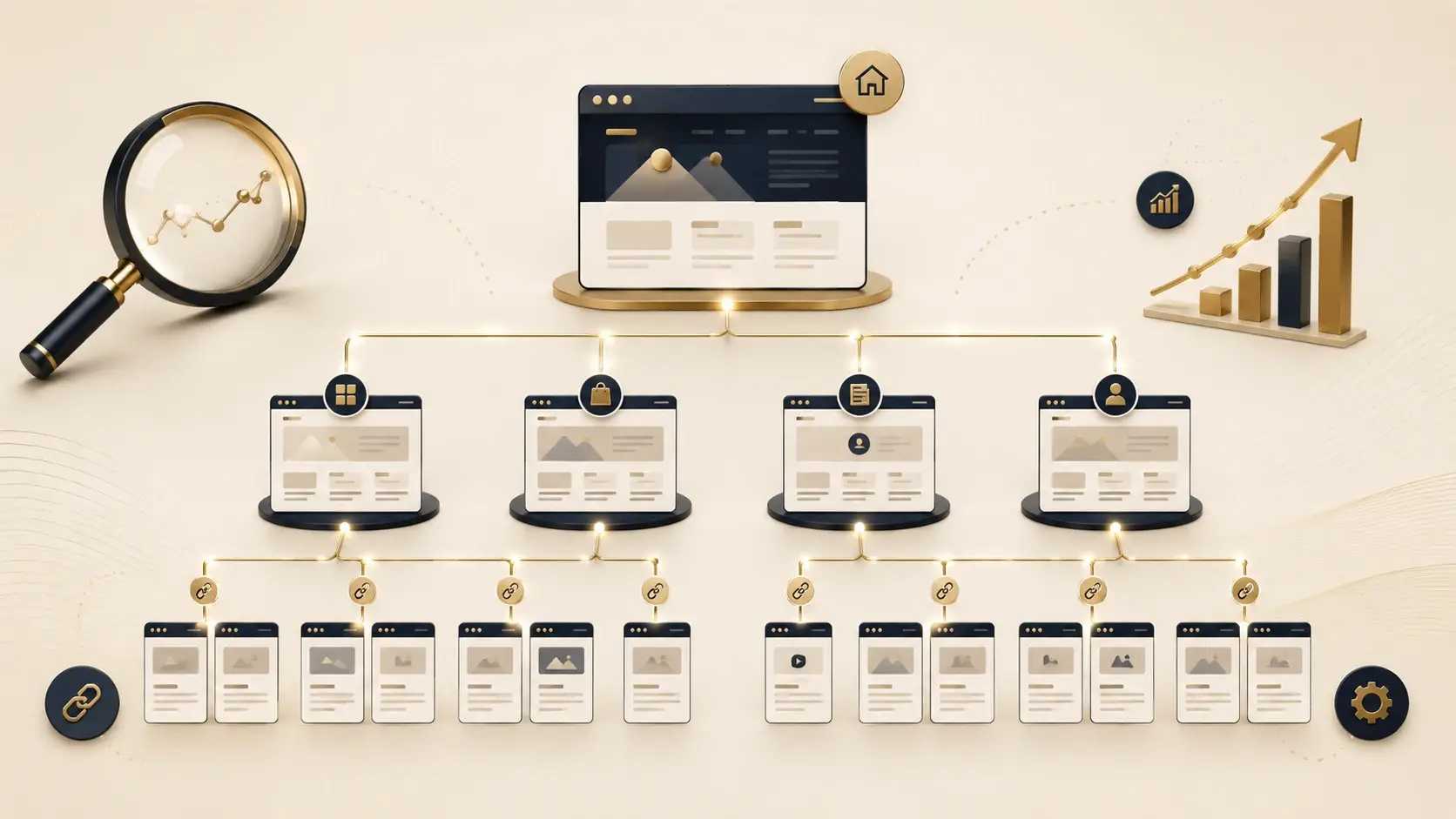site architecture seo by BLAK BEIGE