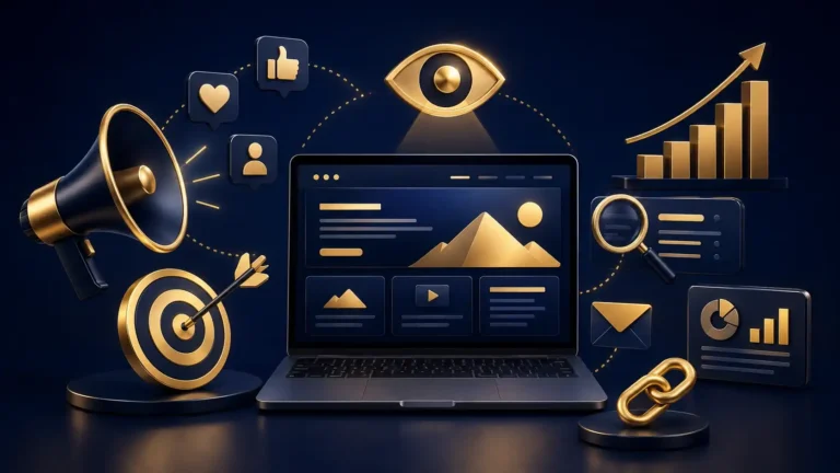 how do you promote a website by BLAK BEIGE